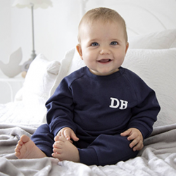 Personalised baby and toddler tracksuits